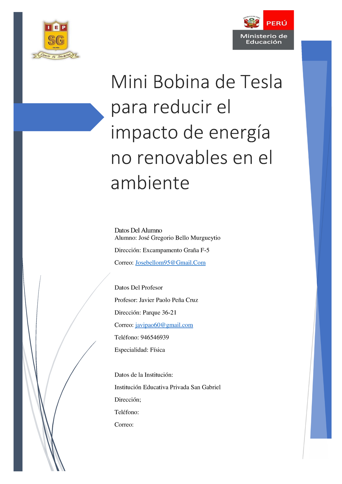 Mini interruptor Perú : Tesla Electronic Perú