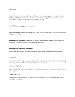 Management Decision Model Summary - TO SUMMARIZE PO. Management ...