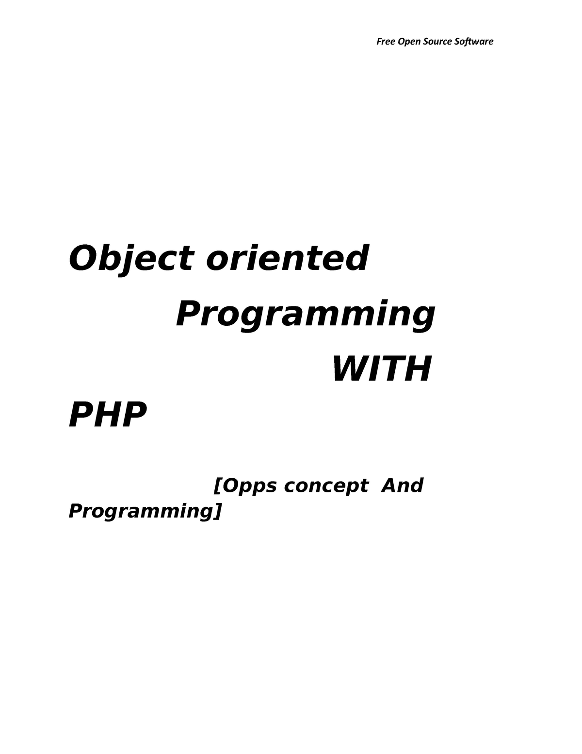 objectoriented-object-oriented-programming-in-php-object-oriented