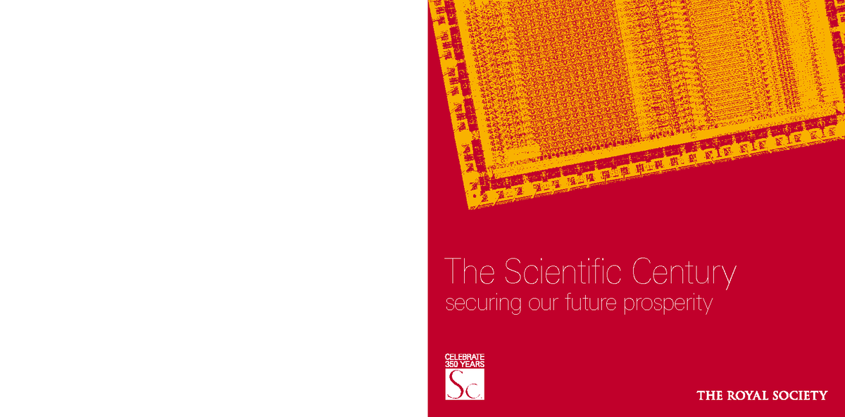 The Scientific Century Securing Our Future Prosperity - The Scientific ...