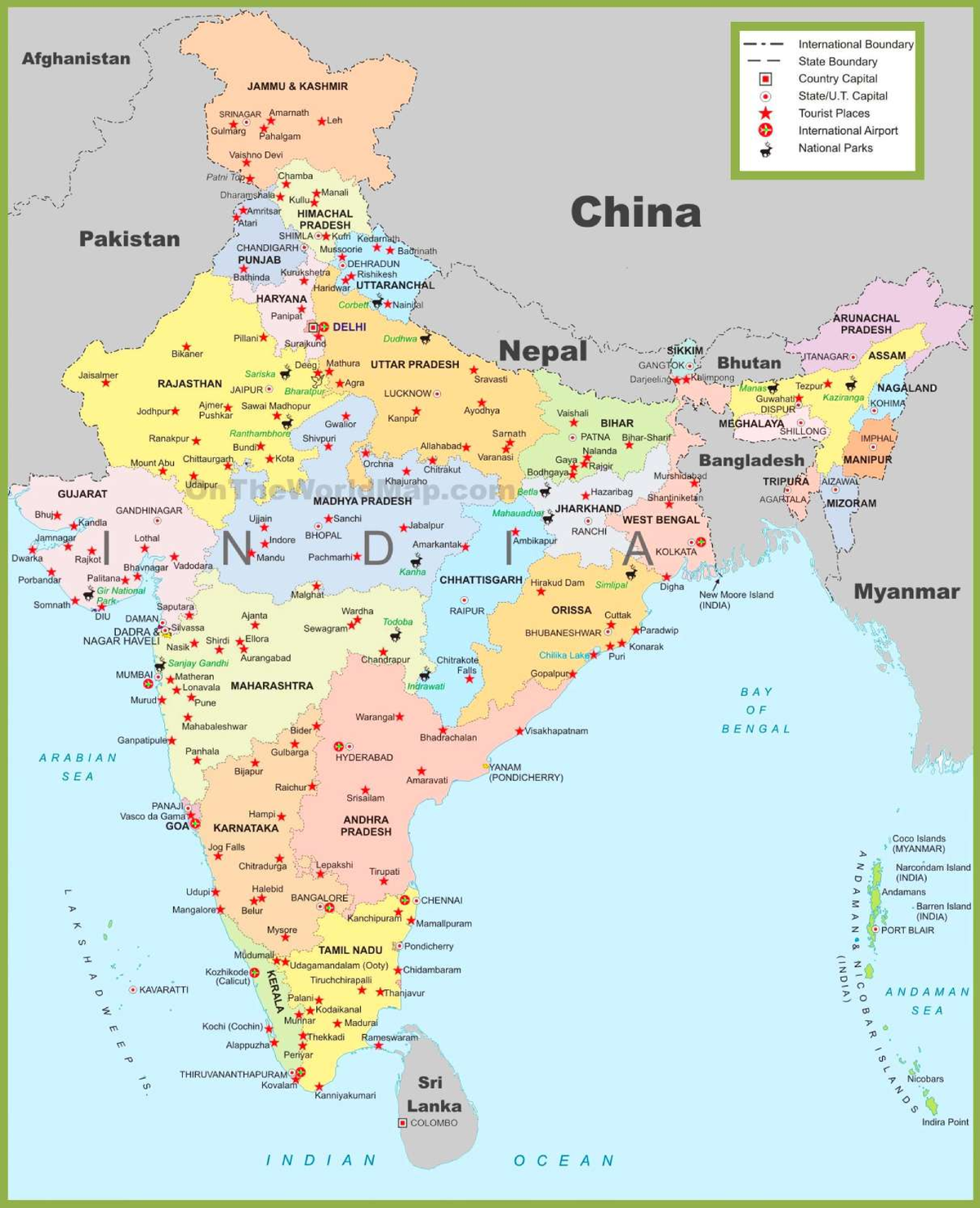 India tourist map PDF Hunter - Diploma in Architecture - Studocu