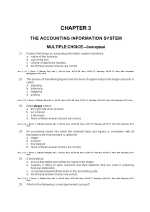 Intermedite Accounting I CH2 - CHAPTER 2 CONCEPTUAL FRAMEWORK FOR ...