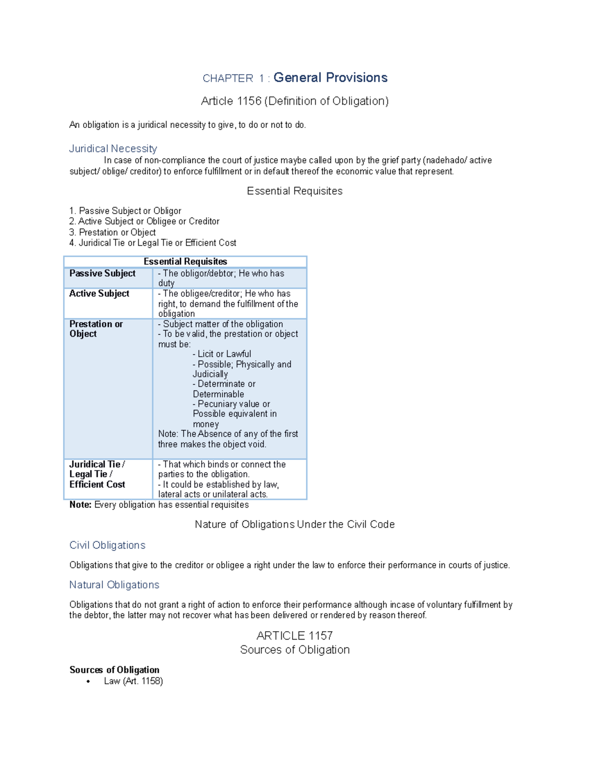 Chapter 1- General Provisions - CHAPTER 1 : General Provisions Article ...