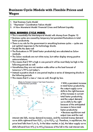 Sample Exam Questions With Solutions - Intermediate Macroeconomics 2 ...