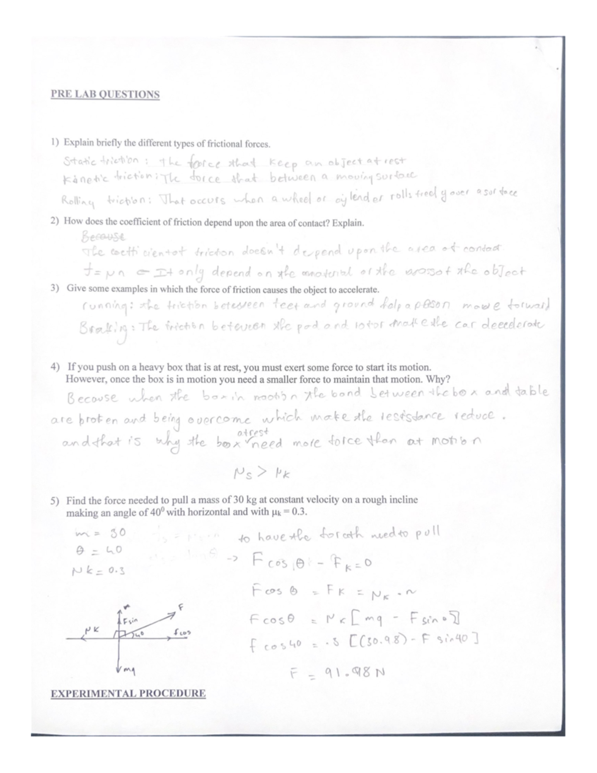 coefficient-of-friction-pre-lab-questions-1-explain-briefly-the