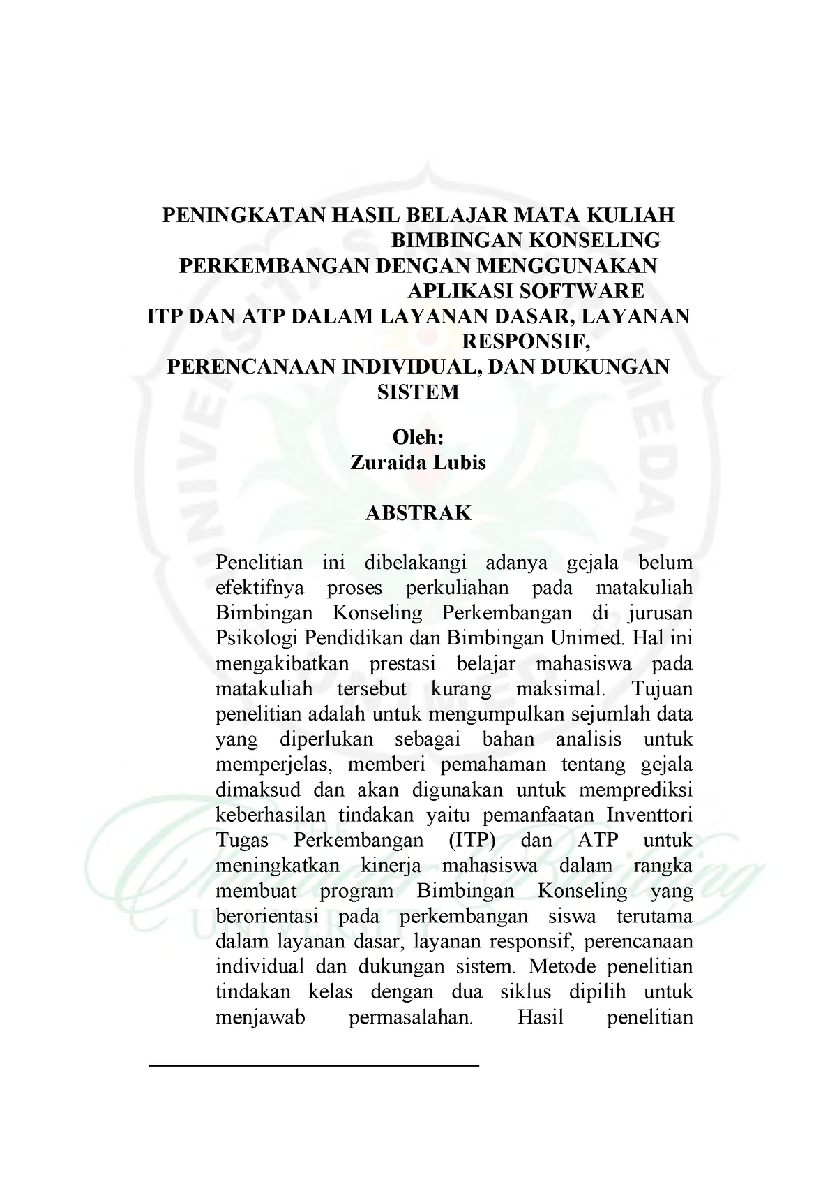 Fulltext - File Dokumen - PENINGKATAN HASIL BELAJAR MATA KULIAH ...