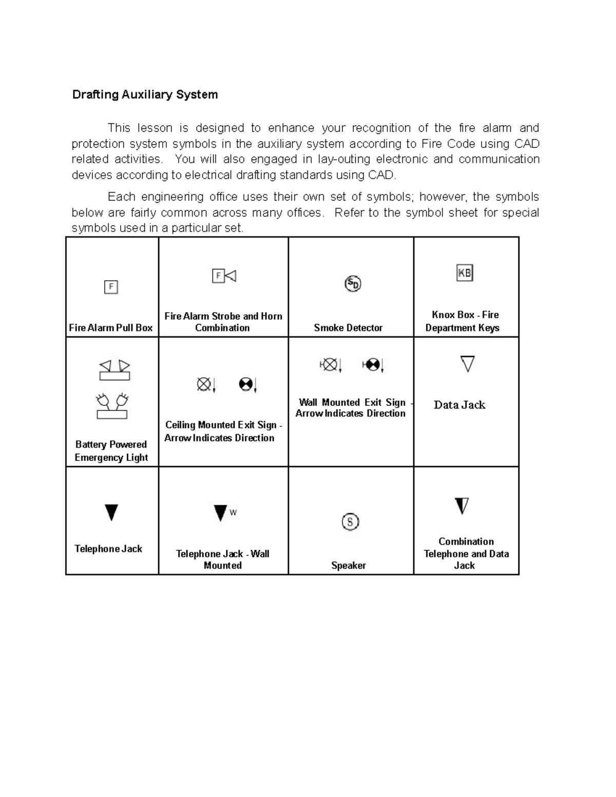 Drafting Auxiliary System You will also engaged in layouting
