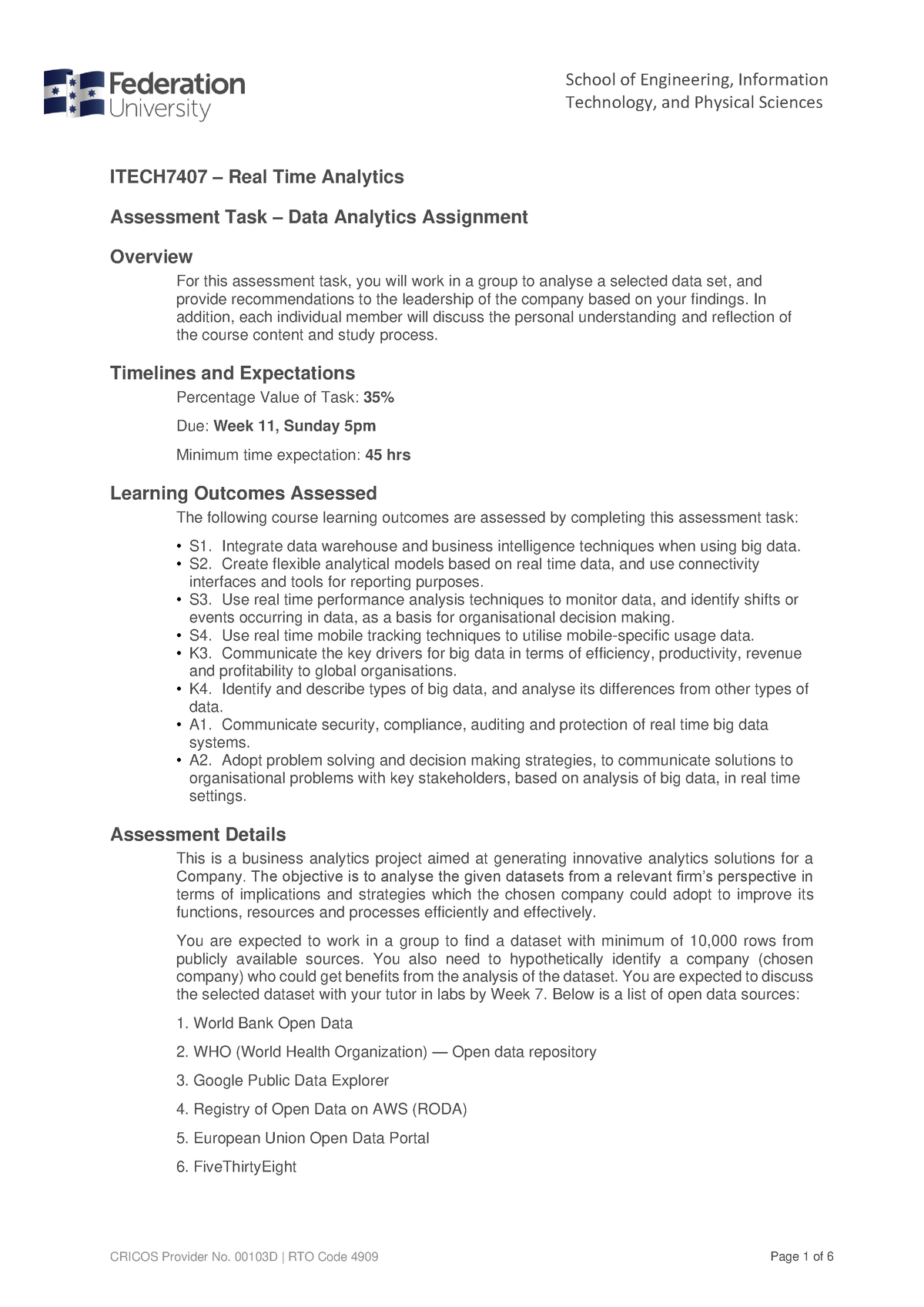 peer graded assignment introduction to data analytics