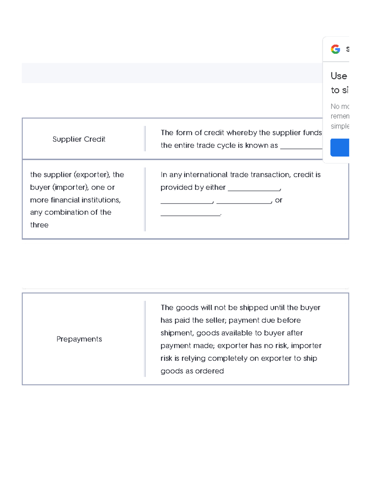 Ch. 19 Financing International Trade Flashcards Quizlet Supplier
