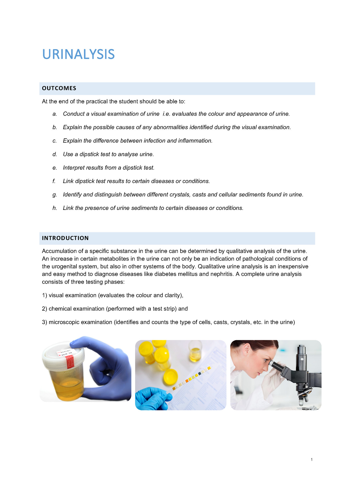 3.4.5 urinalysis case study 6