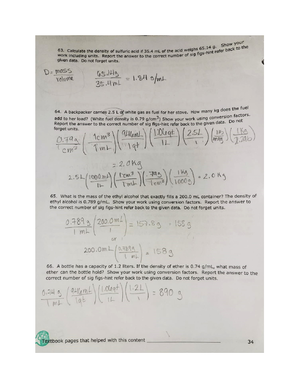 Unt 8 Metabolism Dropbox Worksheet - Name ...