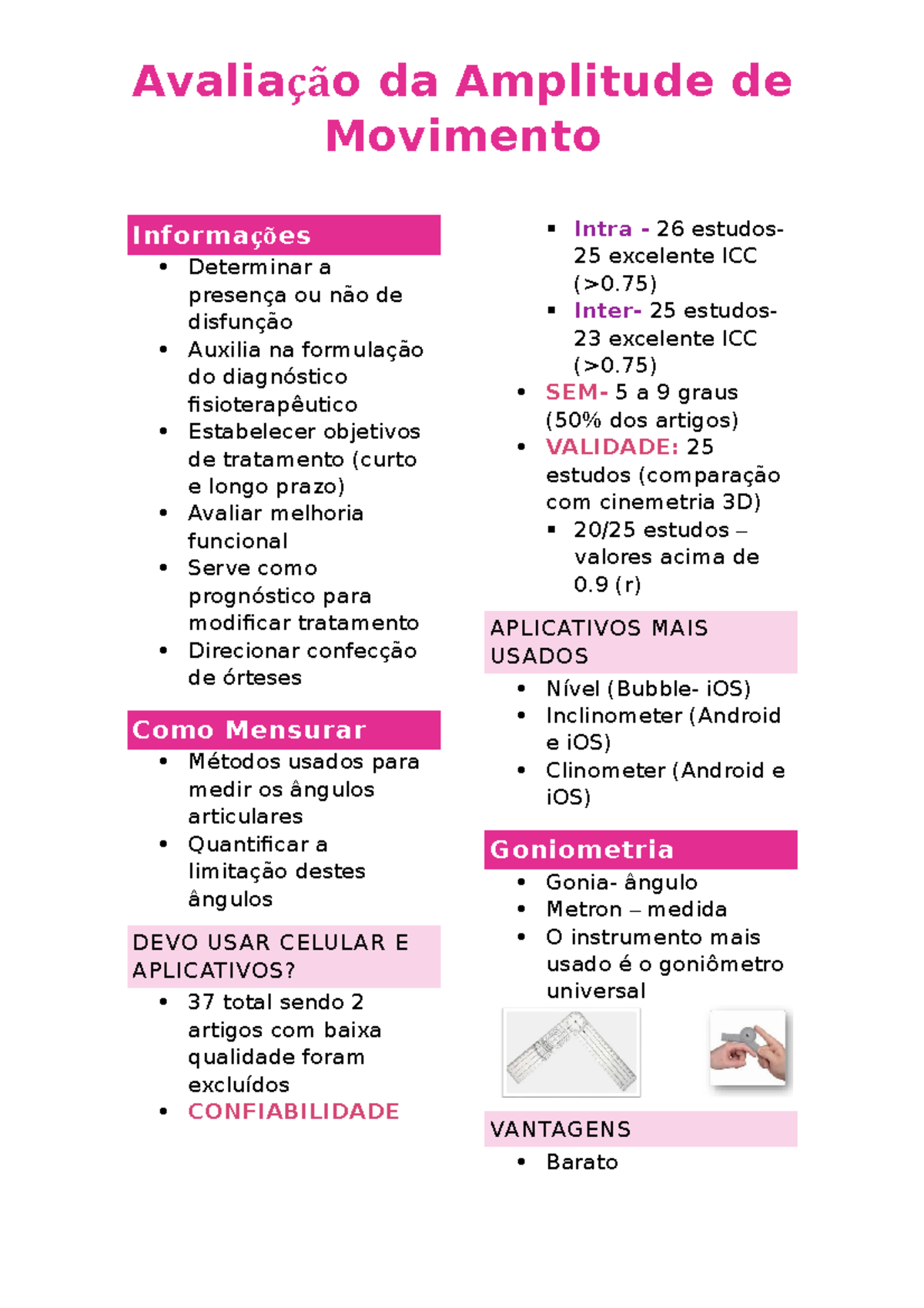 AVALIAÇÃO FISIOTERAPÊUTICANome: Idade: ______…