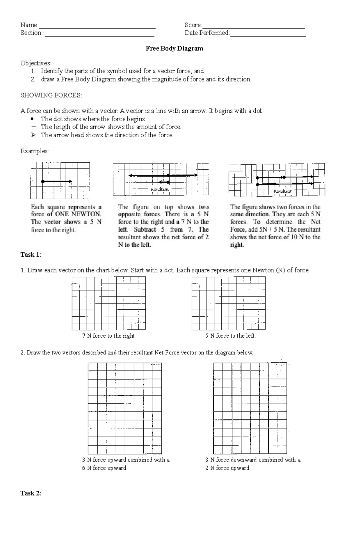 Free Body Diagram - This file can help you in your studies. - - Studocu