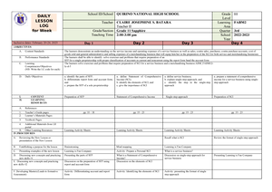 A Detailed Lesson Plan-Araling Panlipunan 9 Ekonomiks 2019 1204-115070 ...