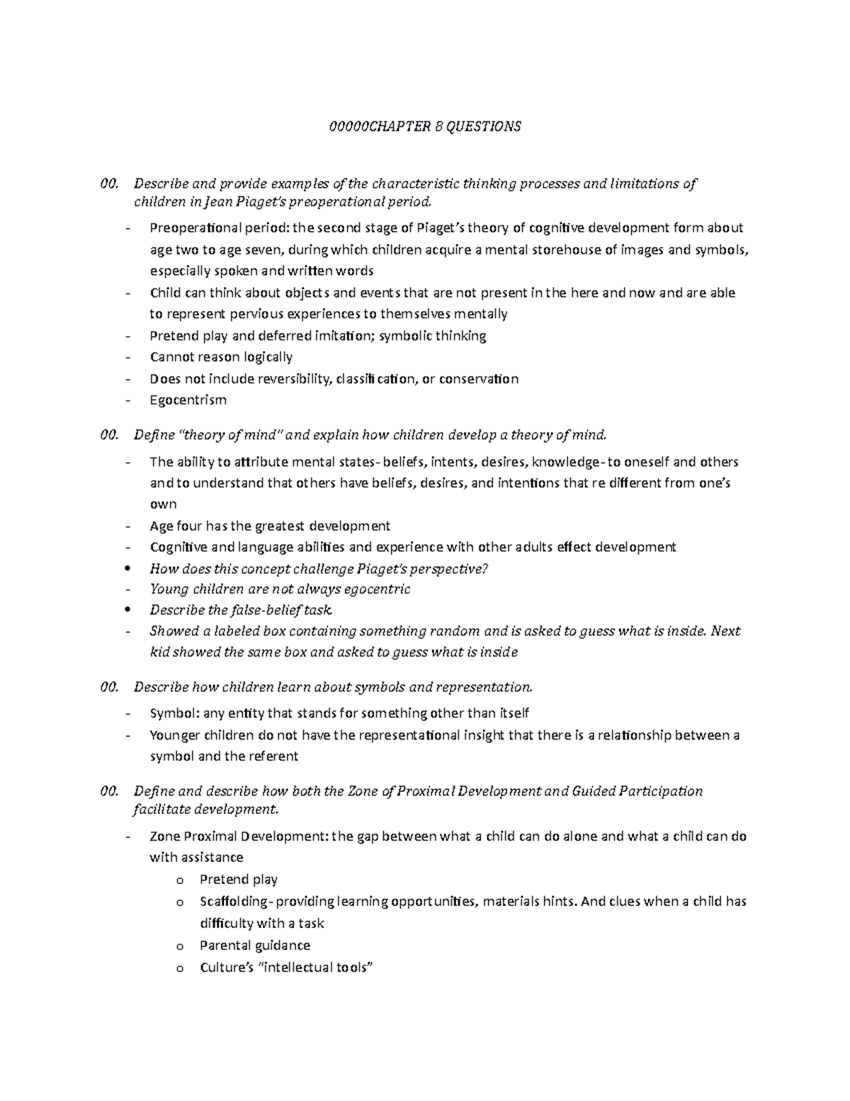 Chapter+8+questions - 00000CHAPTER 8 QUESTIONS Describe and provide ...