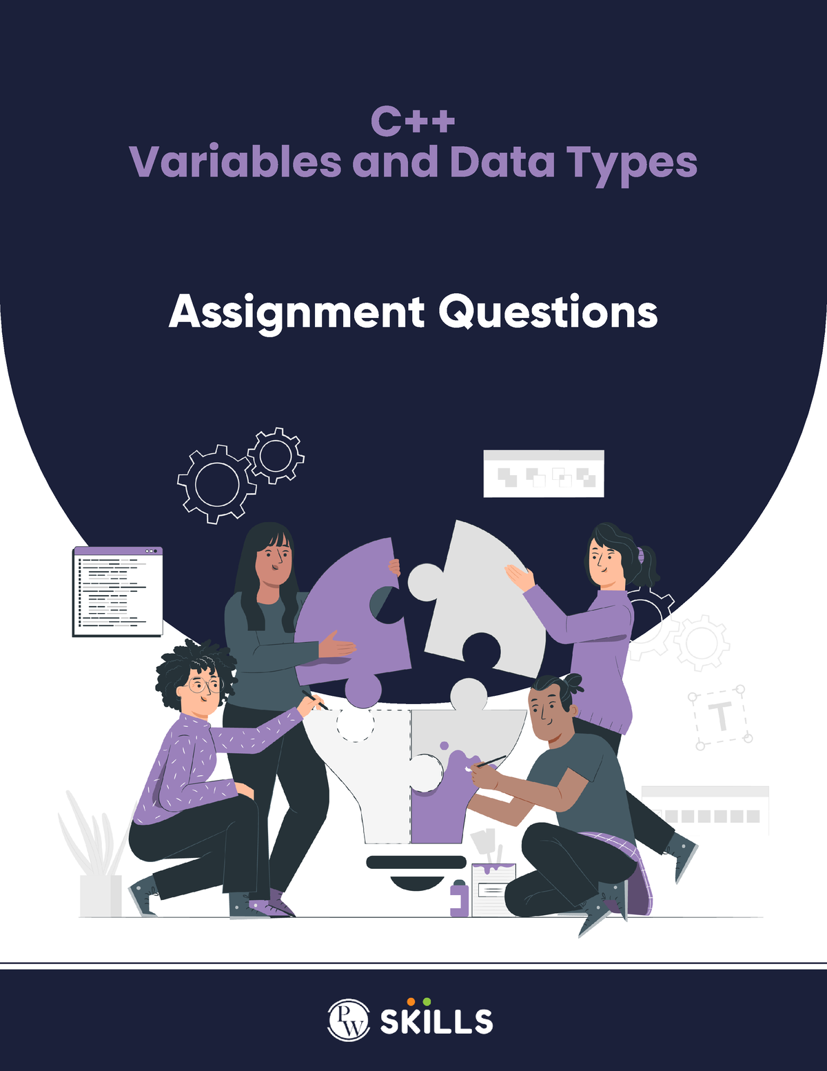 variables and data types assignment quizlet