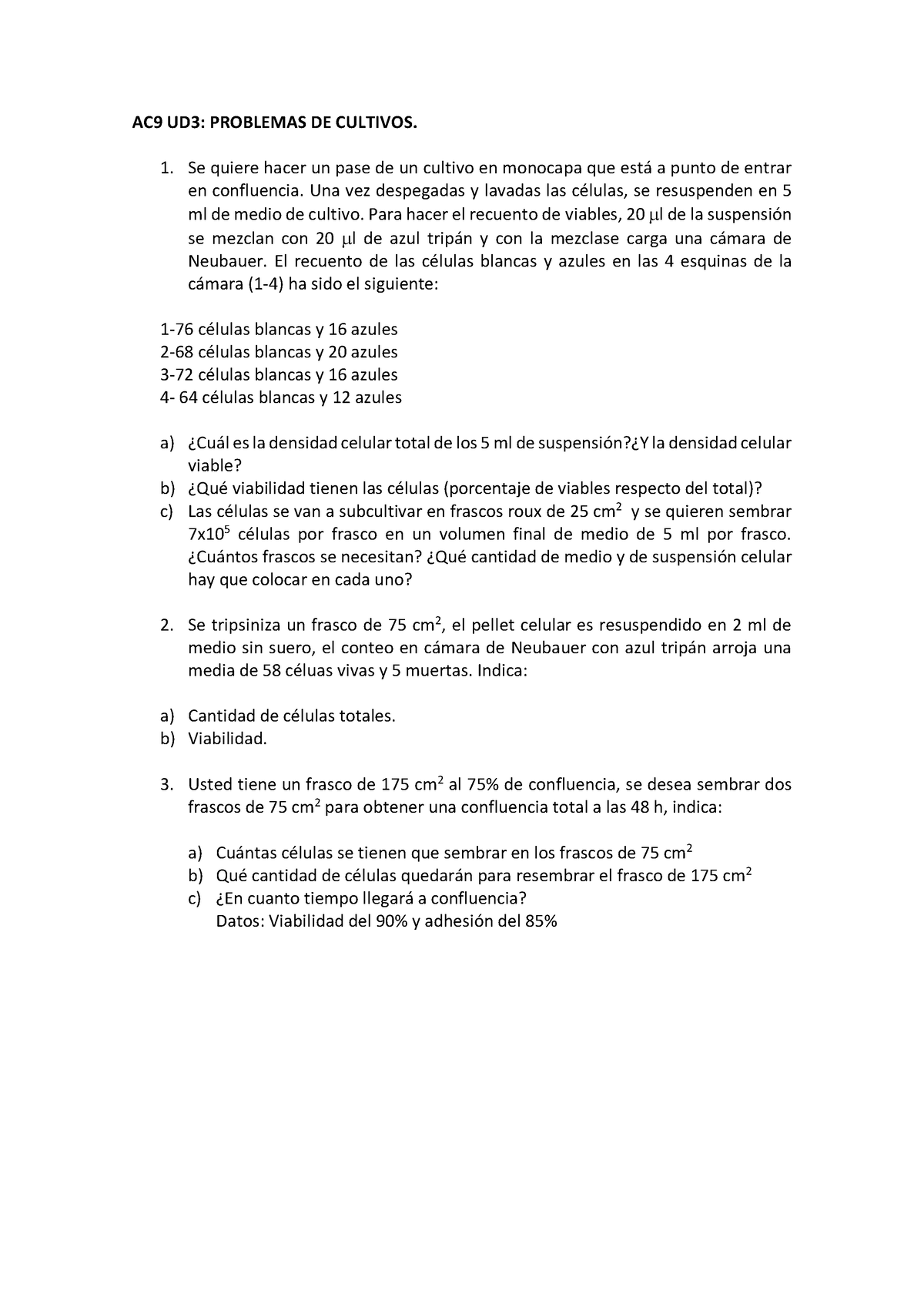 Ac9 Ud3 Ejercicios Cultivos Ac9 Ud3 Pro Blemas De Cultivos Se