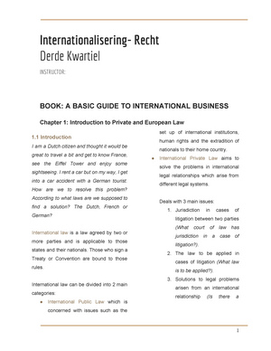 international business law textbook pdf