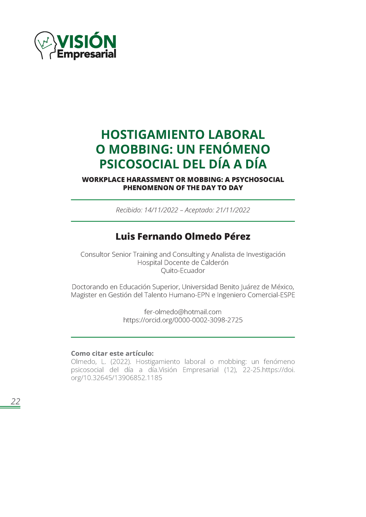 Hostigamiento+ Laboral+O+ Mobbing-+UN+FEN%C3%93MENO+ Psicosocial+DEL+D ...