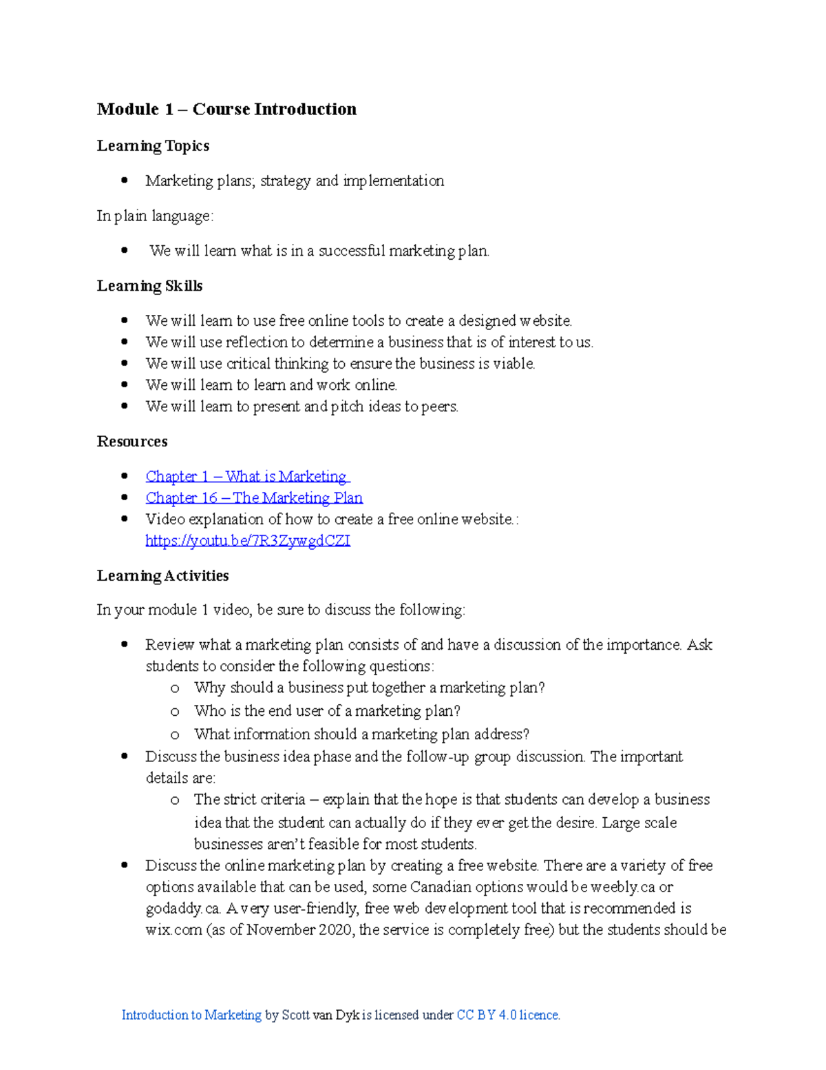 Instructor Manual Course Introduction 77b6102395 Module 1 Course Introduction Learning Instructor Manual Course Introduction 77b6102395 Module 1 Course Introduction Learning