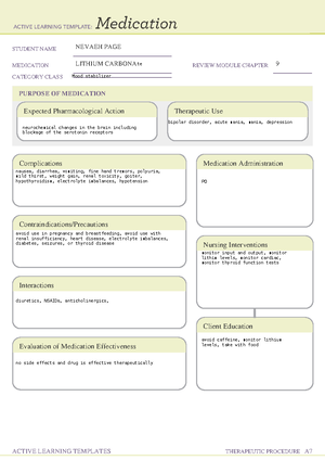 Pharm ATI #2 - raloxifene medication active learning template from ati ...