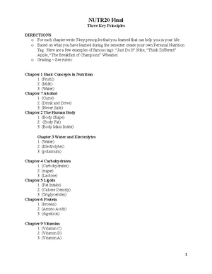 Jeff Novick Label Reading Guidelines - Label Reading (Jeff Novick RD ...