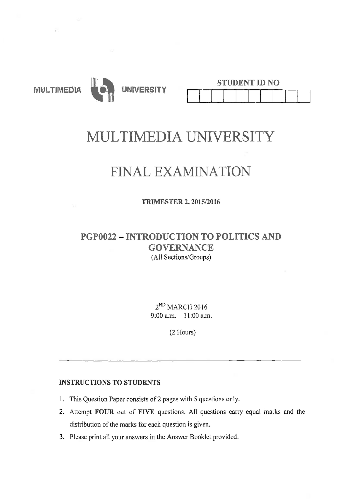 What Is Philippines Politics And Governance Subject