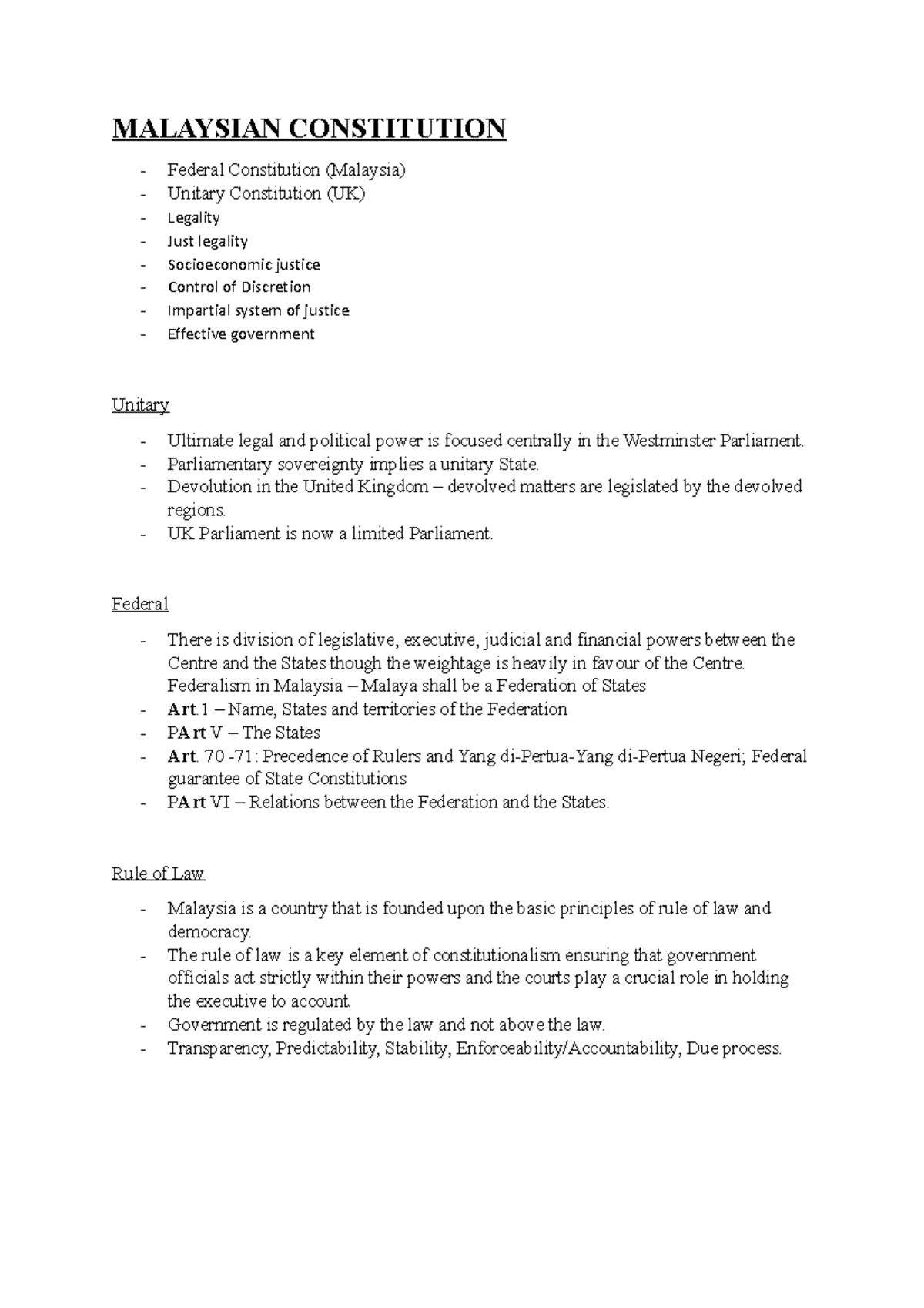 DOC20220829WA0015 hope it helps MALAYSIAN CONSTITUTION Federal