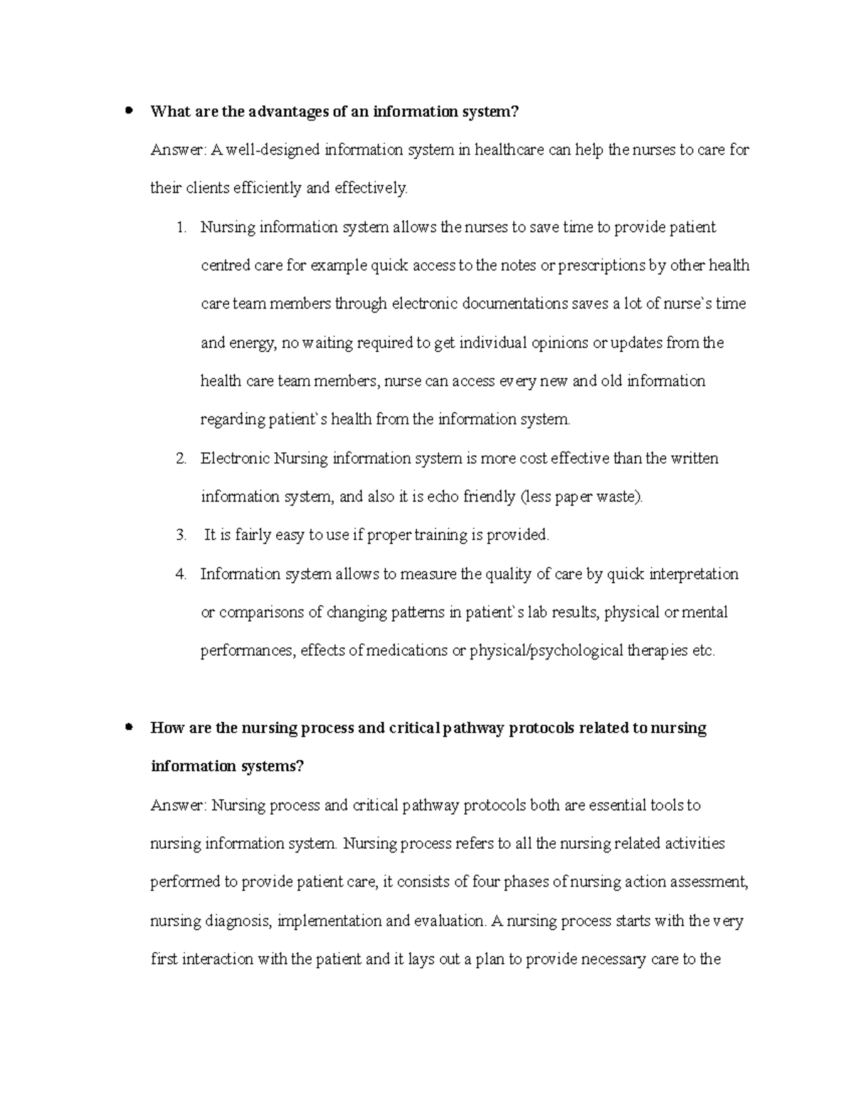 DB wk4 graded weekly discussion board posting with answers What are