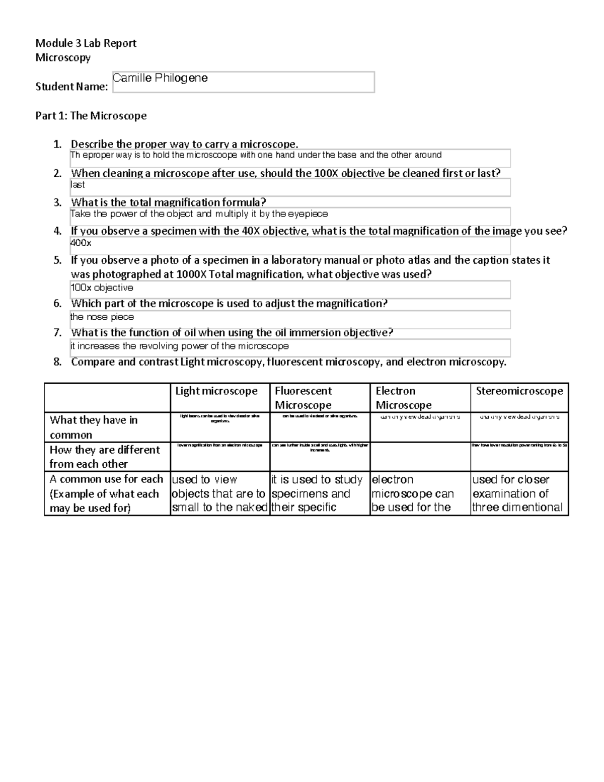 Module 2 Lab Report - I Dont Knwo The Desc - Module 3 Lab 