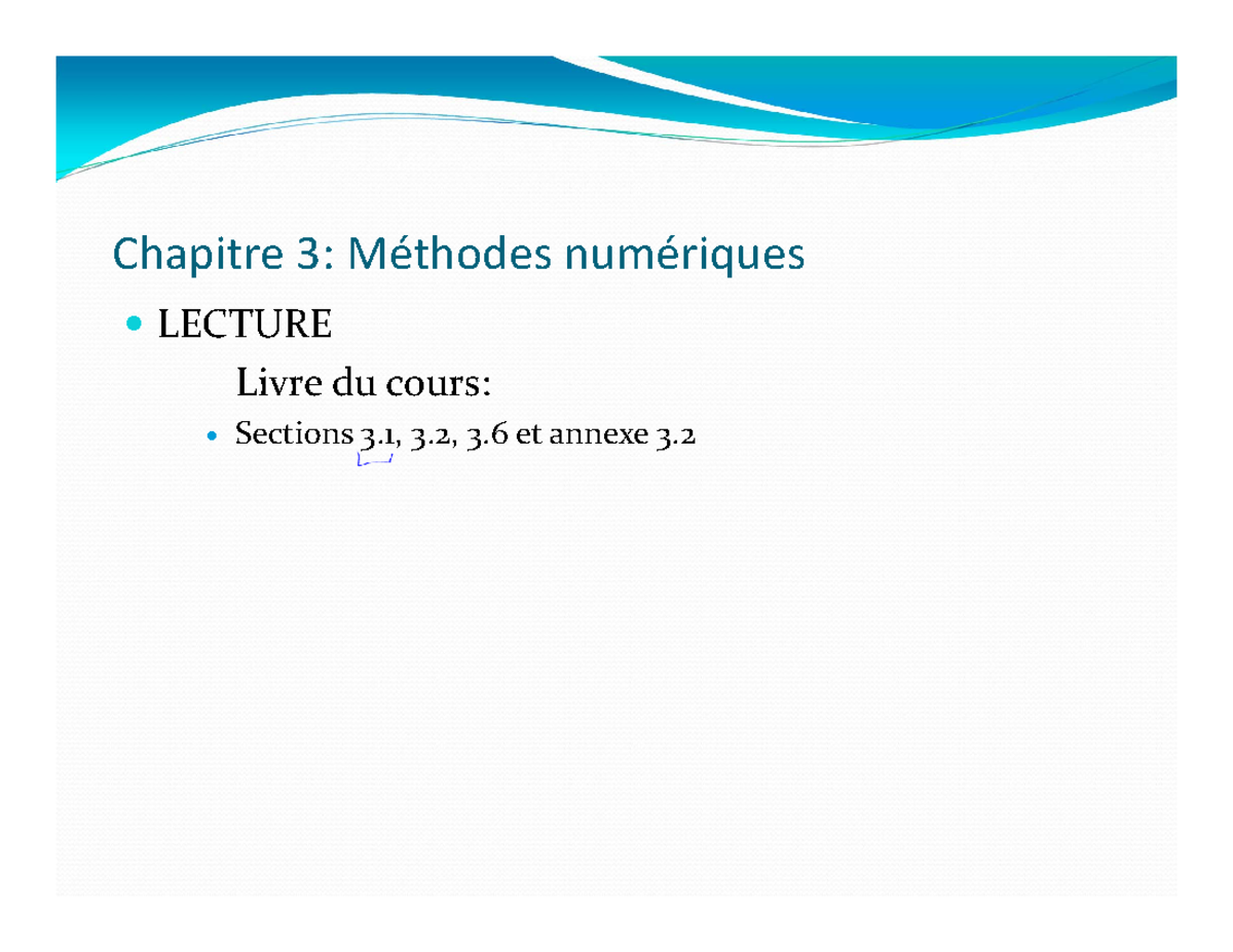 Cours 1 - Statistiques Descriptives - Notes 3/3 - Chapitre 3: Méthodes ...