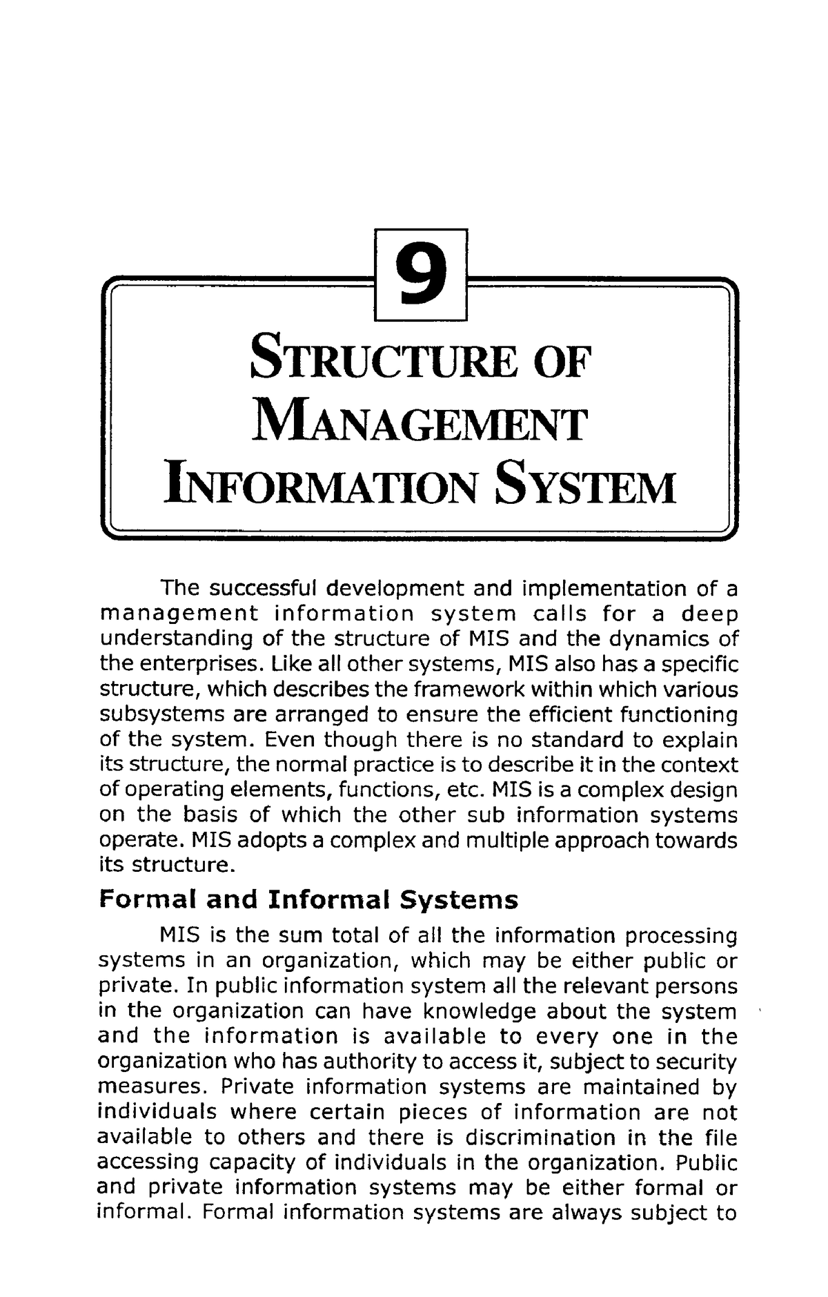 Challenges Of Management Information System Pdf