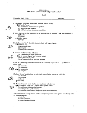 Geog 220-lecture Notes - Balal Yunus Geography Notes Chapter 1 Physical ...