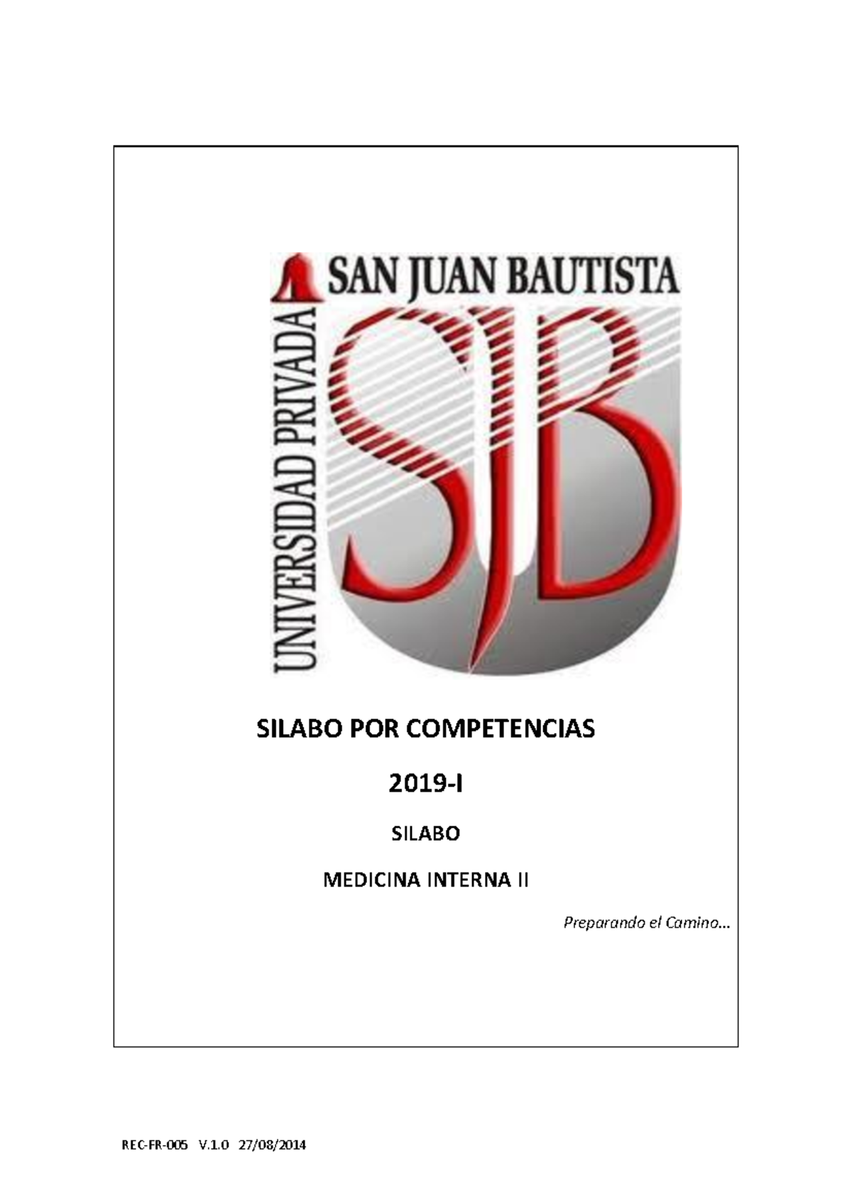 Silabo Medicina Interna II 2019-I 2019 0126110330 - SILABO POR ...