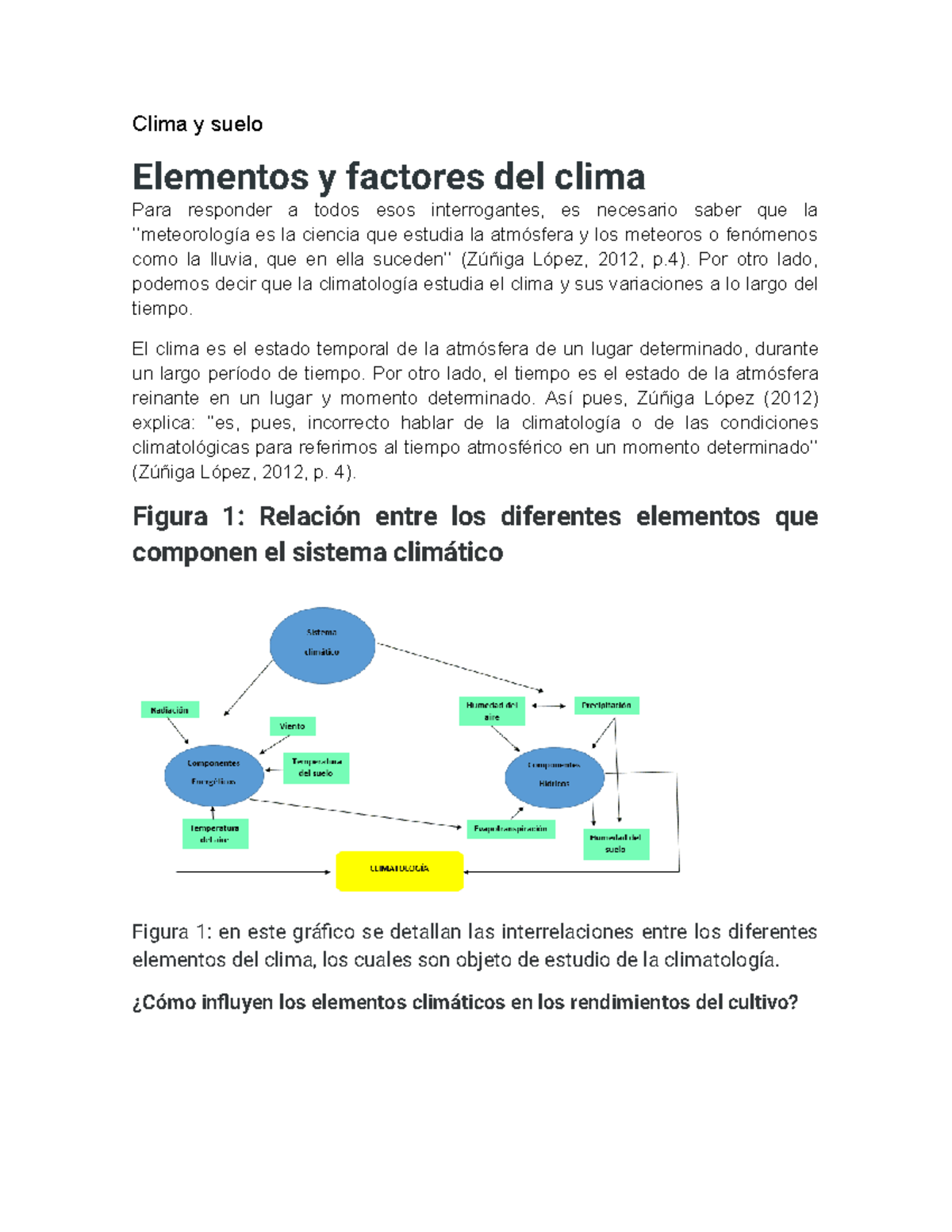 Clima Y Suelo. Parcial 1 - Clima Y Suelo Elementos Y Factores Del Clima ...