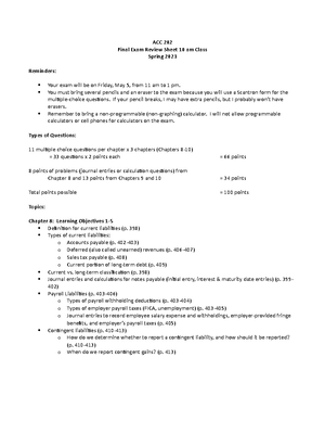 Chapter 2 Lecture Notes - ACC 202 Chapter 2 Lectures Notes Transaction ...