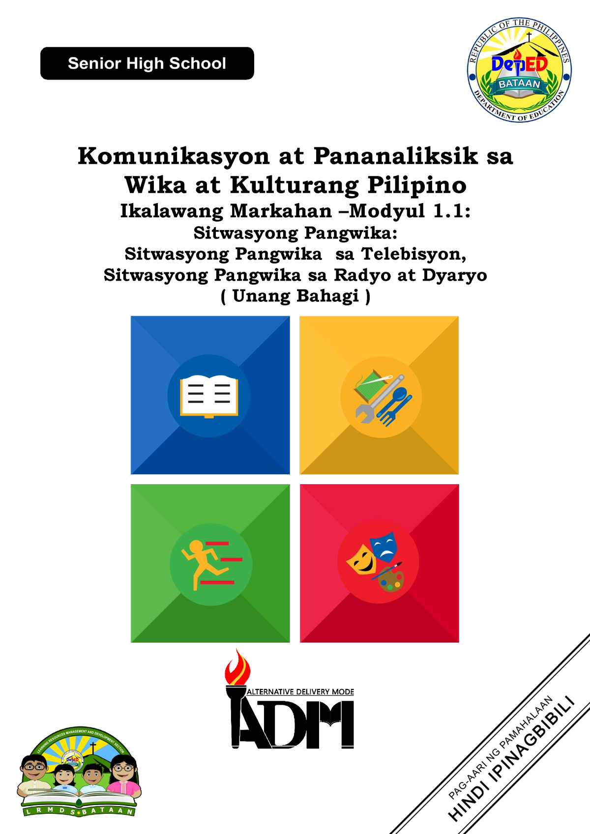 Komunikasyonatpananaliksik 11 Q2 Mod1.1 Sitwasyong Pangwika Sa ...