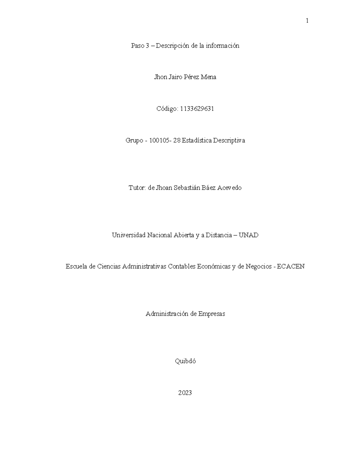 Jhon Jairo Perez Meana Paso3 Descripcion De La Informacion Paso 3