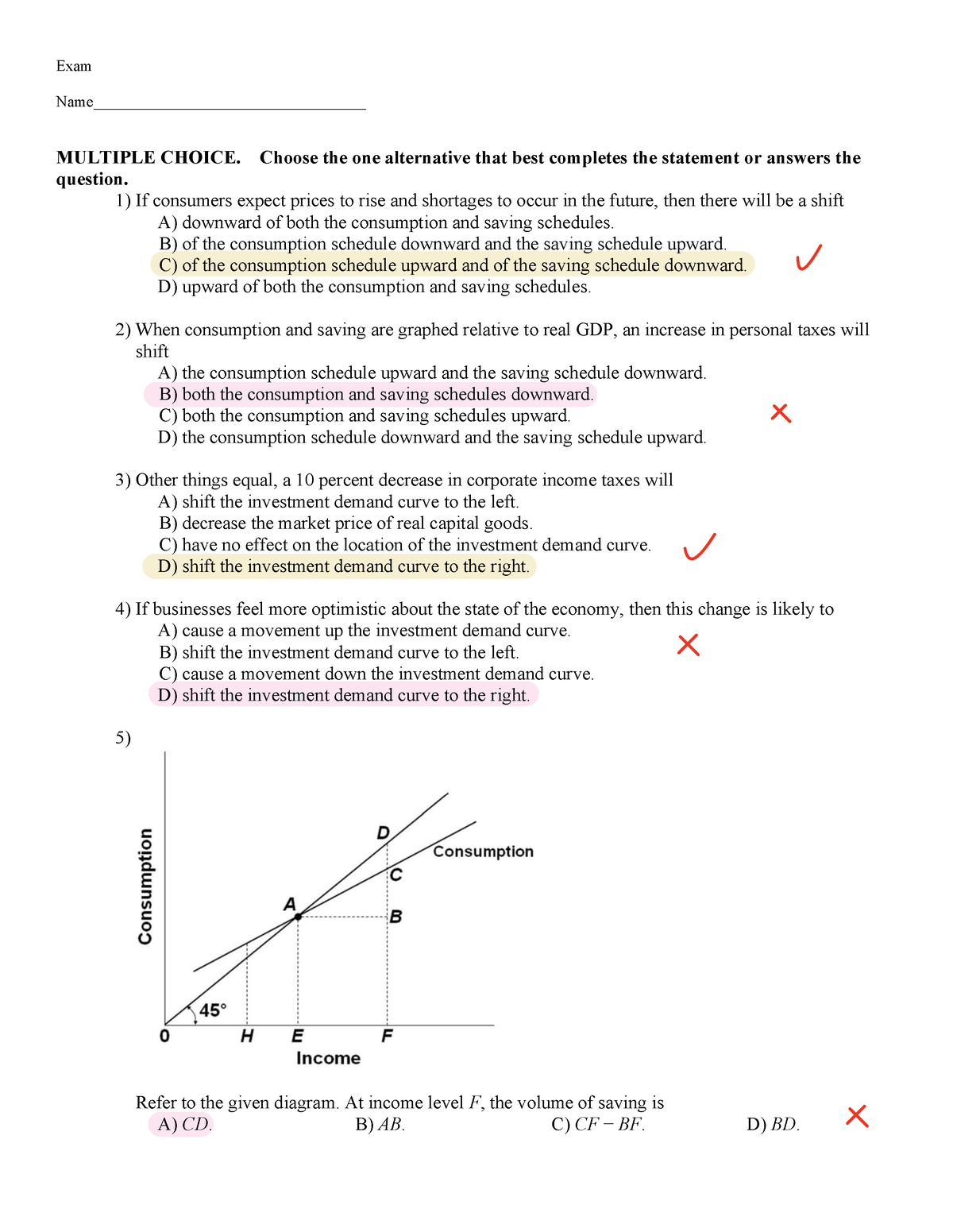 Econ202+Practice+Final+Questions - Exam Name ...