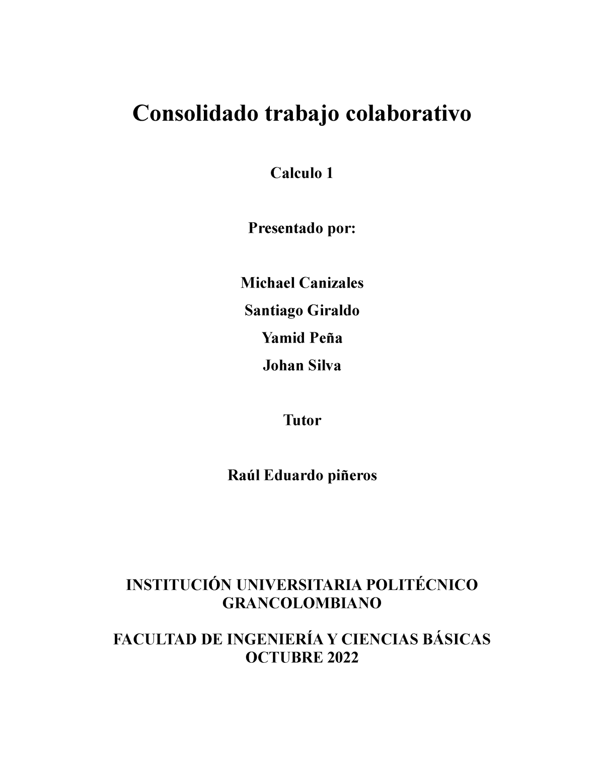 Consolidado Trabajo Colaborativo - Consolidado Trabajo Colaborativo ...