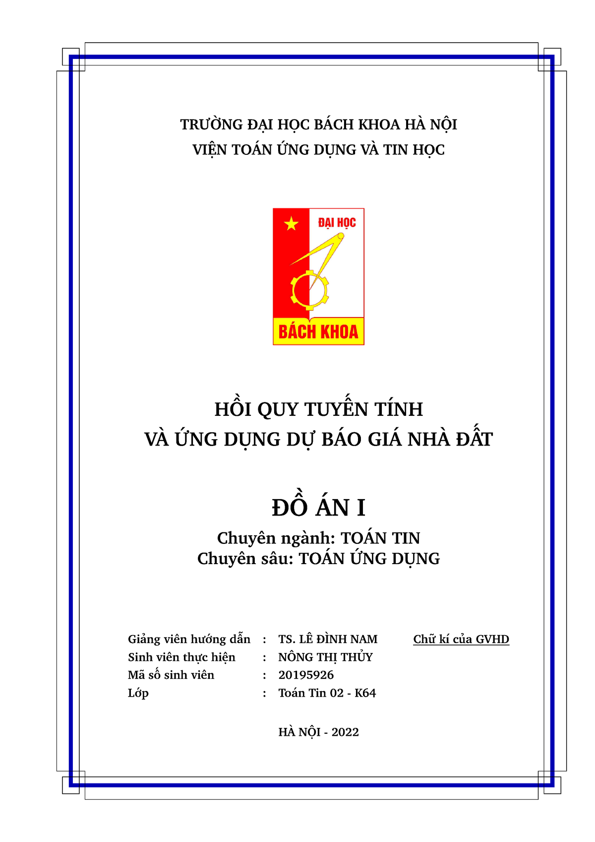 N I N Ng Th Th Y H I Quy Tuy N T Nh D B O Gi Nh T - TRƯỜNG ĐẠI HỌC BÁCH ...