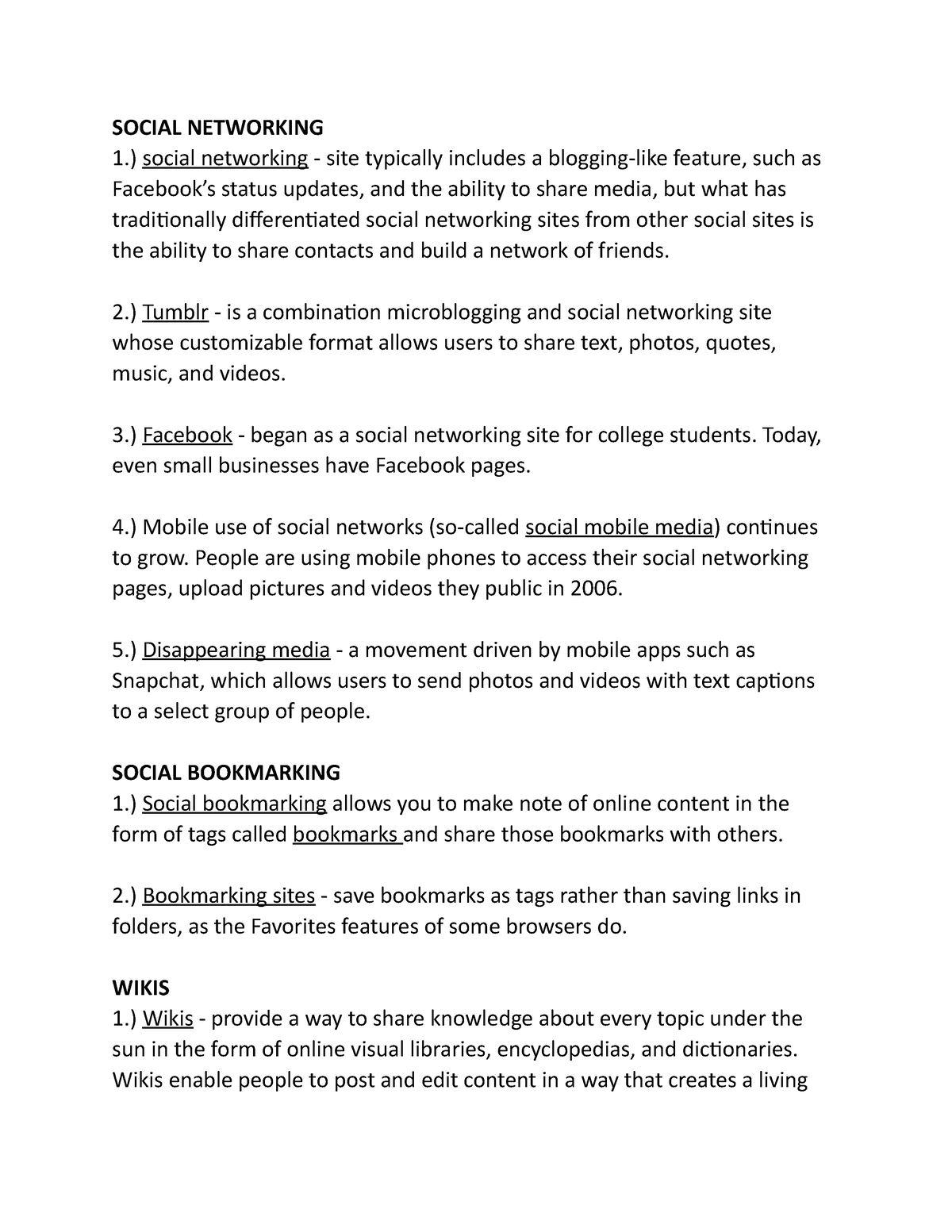 social networking sites thesis pdf