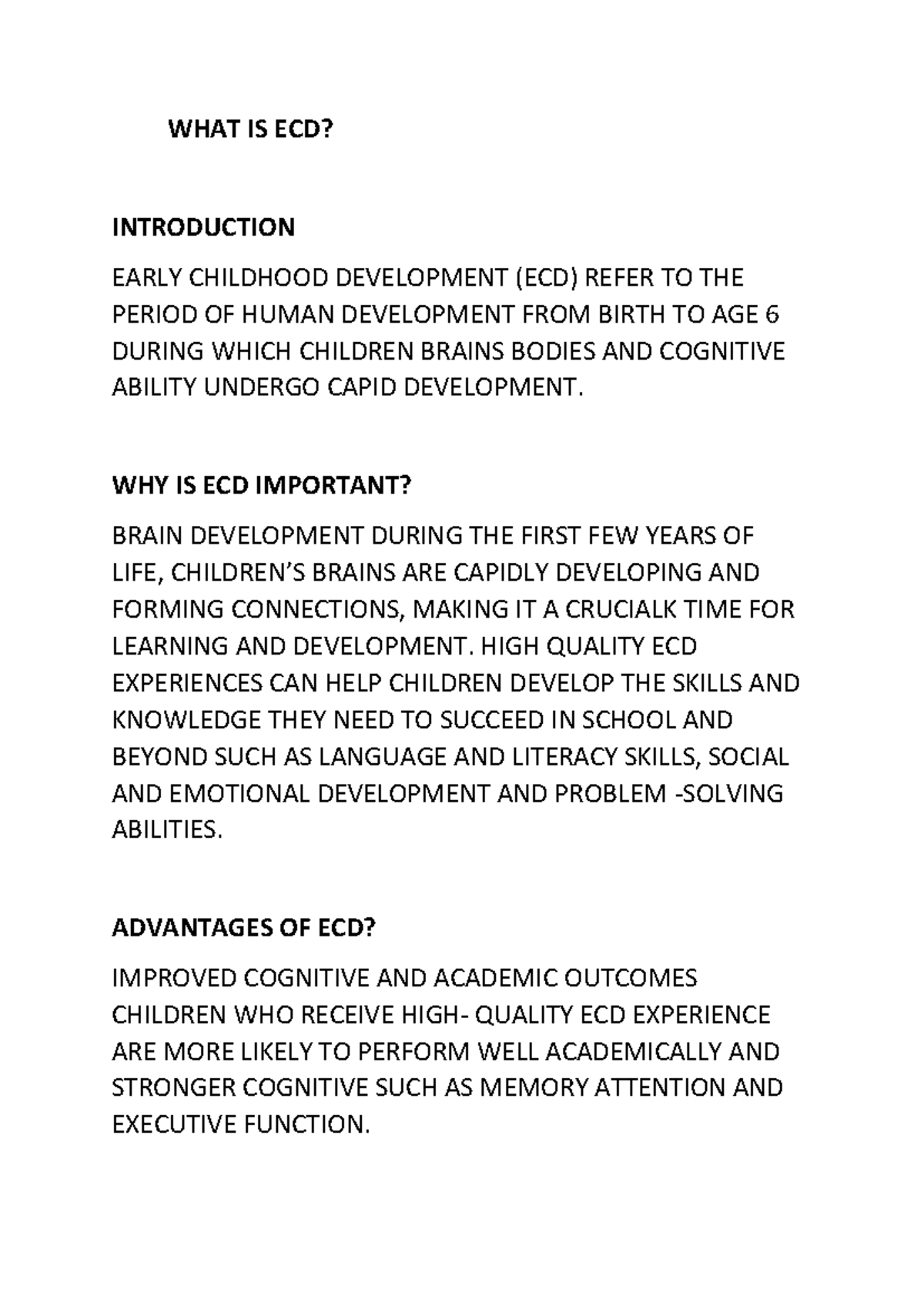 ecd-pdf-auc-nono-notes-what-is-ecd-introduction-early-childhood