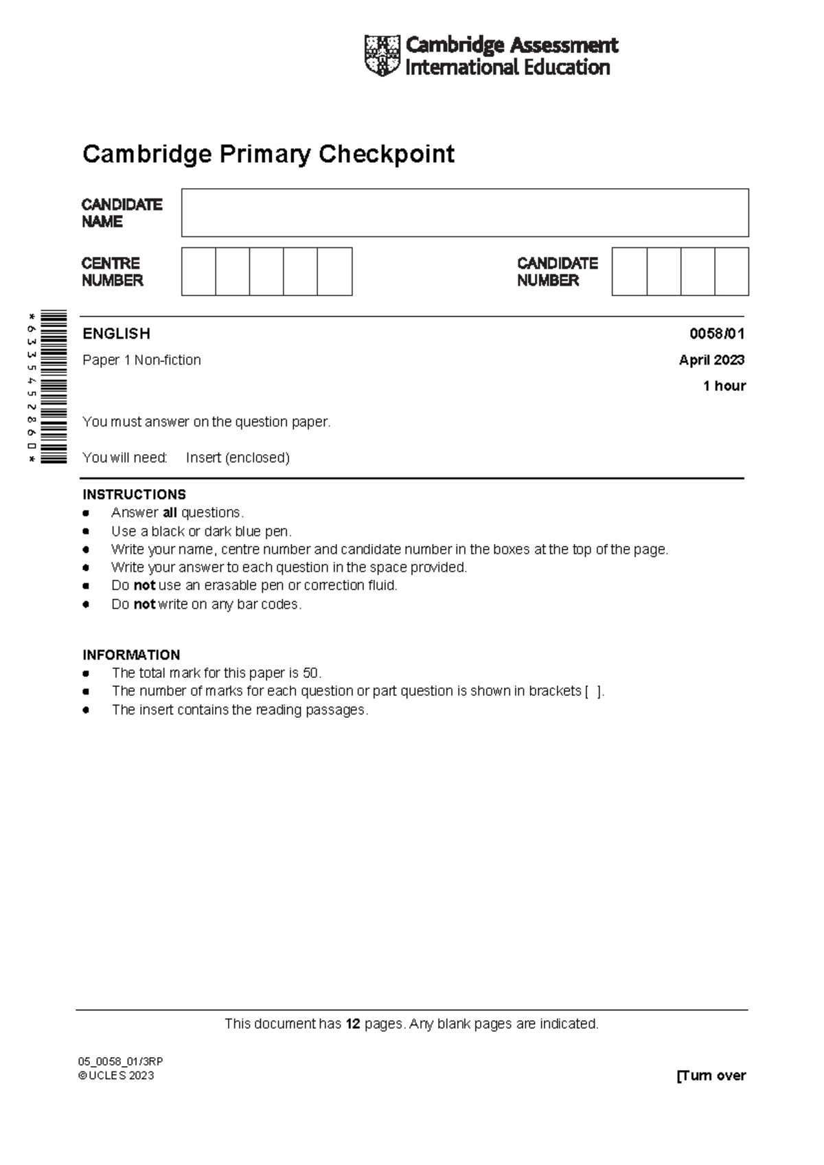 Biology notes and practice questions 2023 April past year exam papers ...