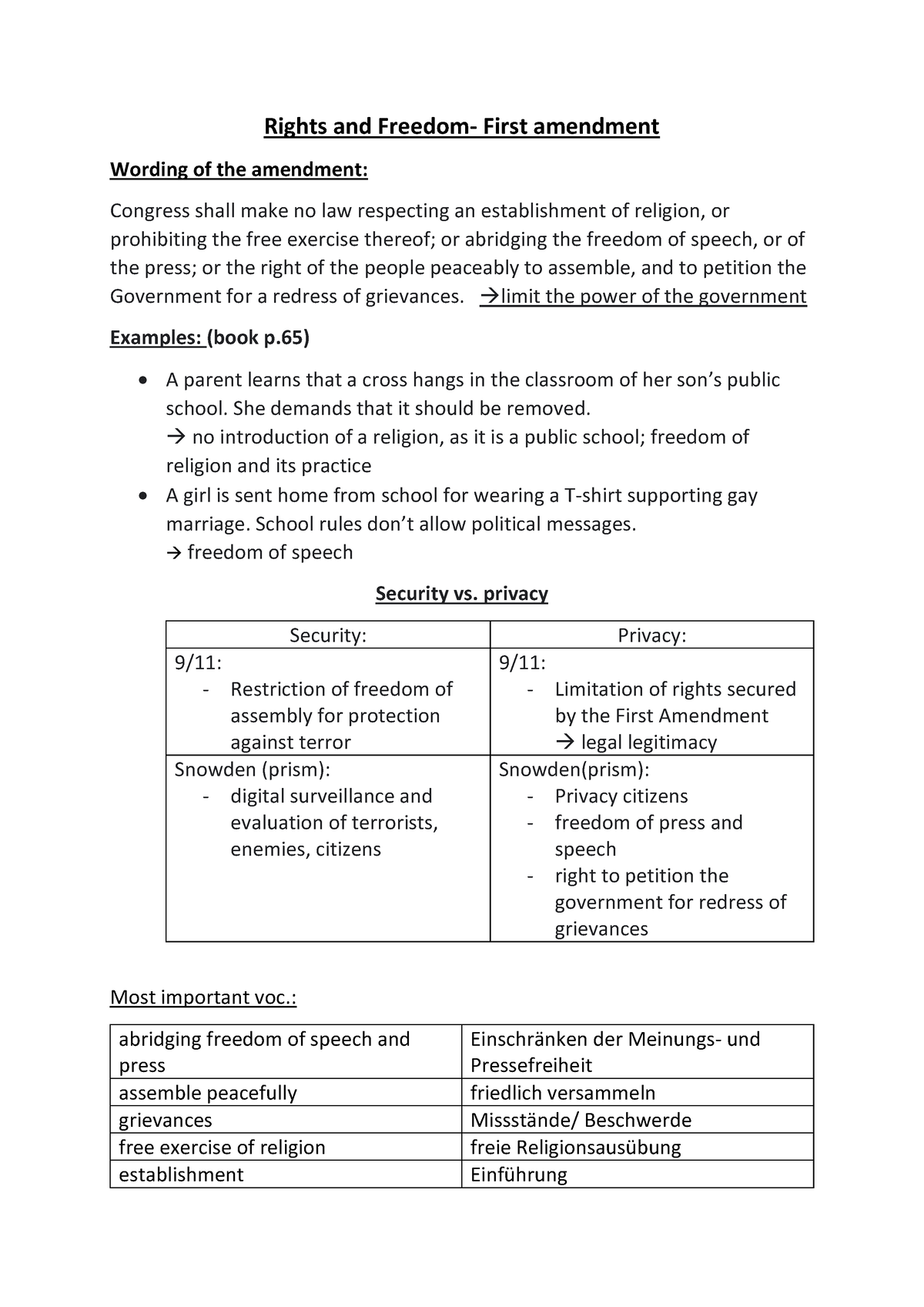 handout-first-amendment-rights-and-freedom-first-amendment-wording