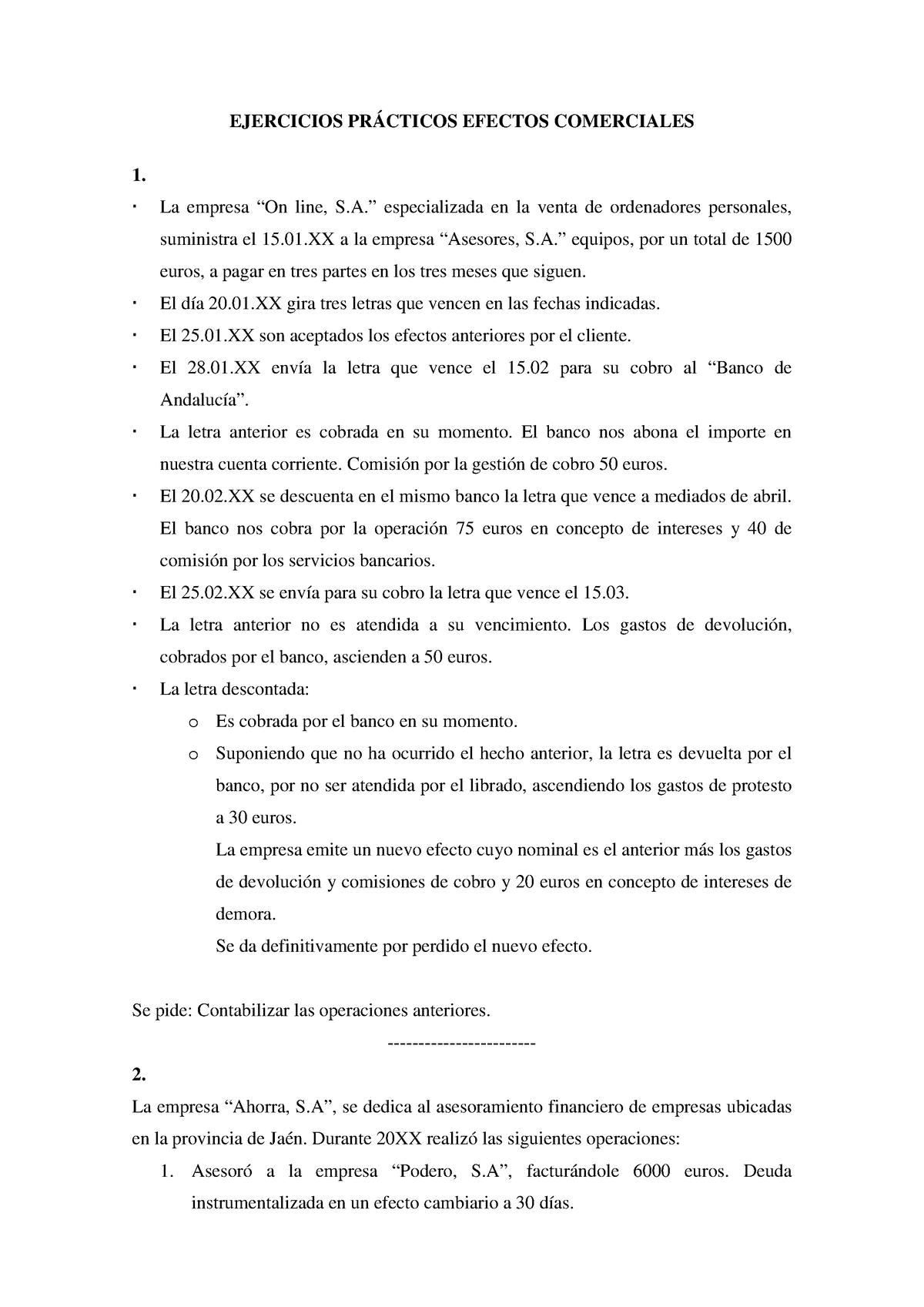 Untitled - Ejercicios Contabilidad Financiera - EJERCICIOS PRÁCTICOS ...