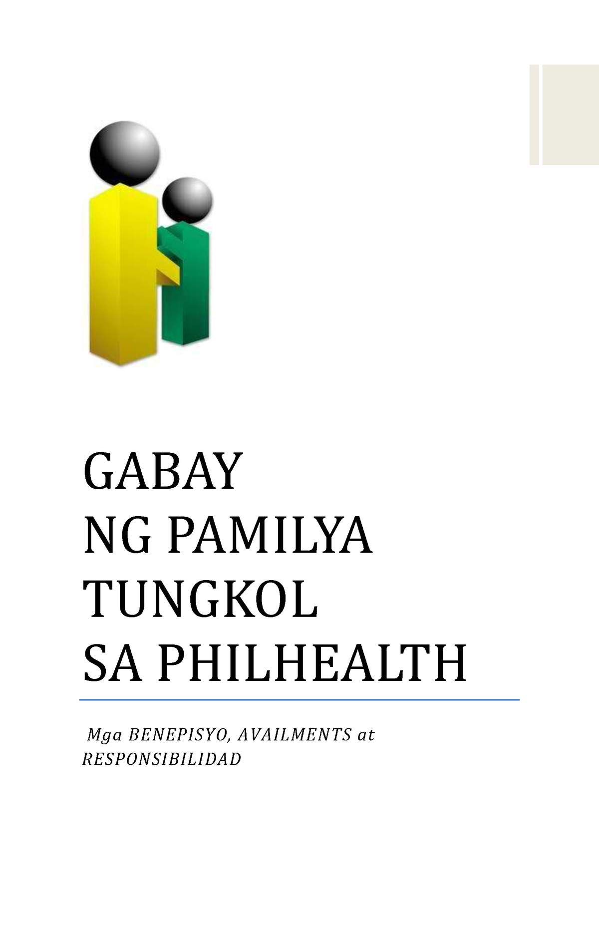 Gabay Ng Pamilya Tungkol Sa Philhealth - GABAY NG PAMILYA TUNGKOL SA ...