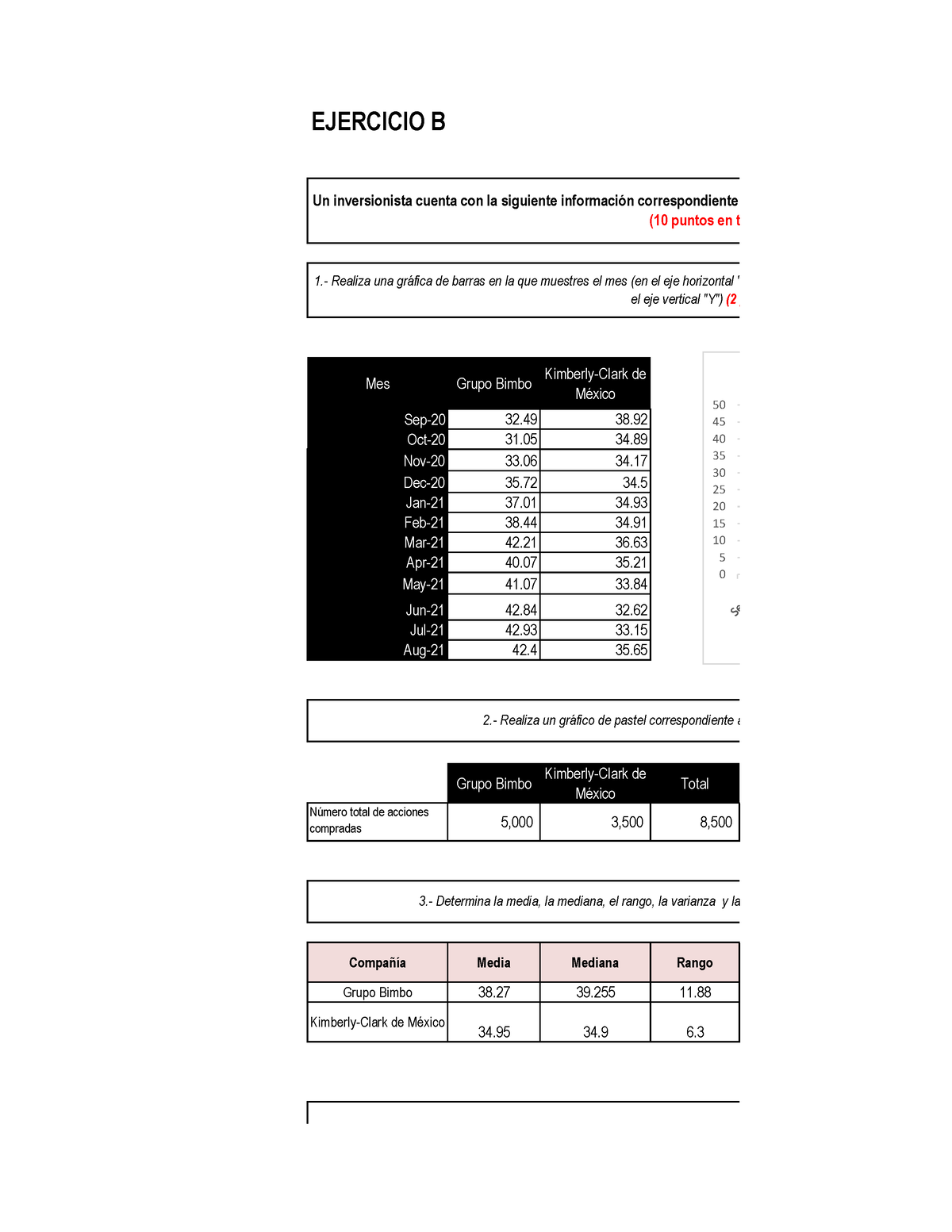 Ejercicio B Probabilidad Y Estadistica Unitec - EJERCICIO B Un ...