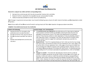 ACC 330 Module Two Adjusted Gross Income Assignment - ACC 330 Module ...