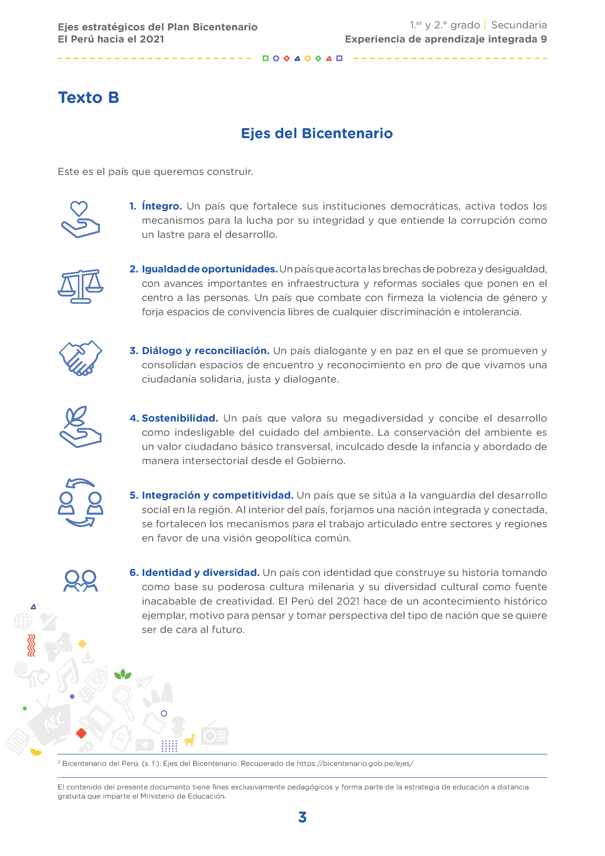 Texto B - Fuentes De Información - 1 Y 2.° Grado | Secundaria ...